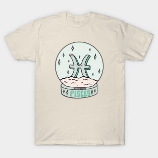 Pisces Snow Globe T-Shirt